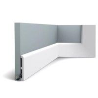 SX184 ORAC Battiscopa Duropolymer L200 x H11 x P1,3 cm ORAC DECOR 5 - Cornice per Quadri