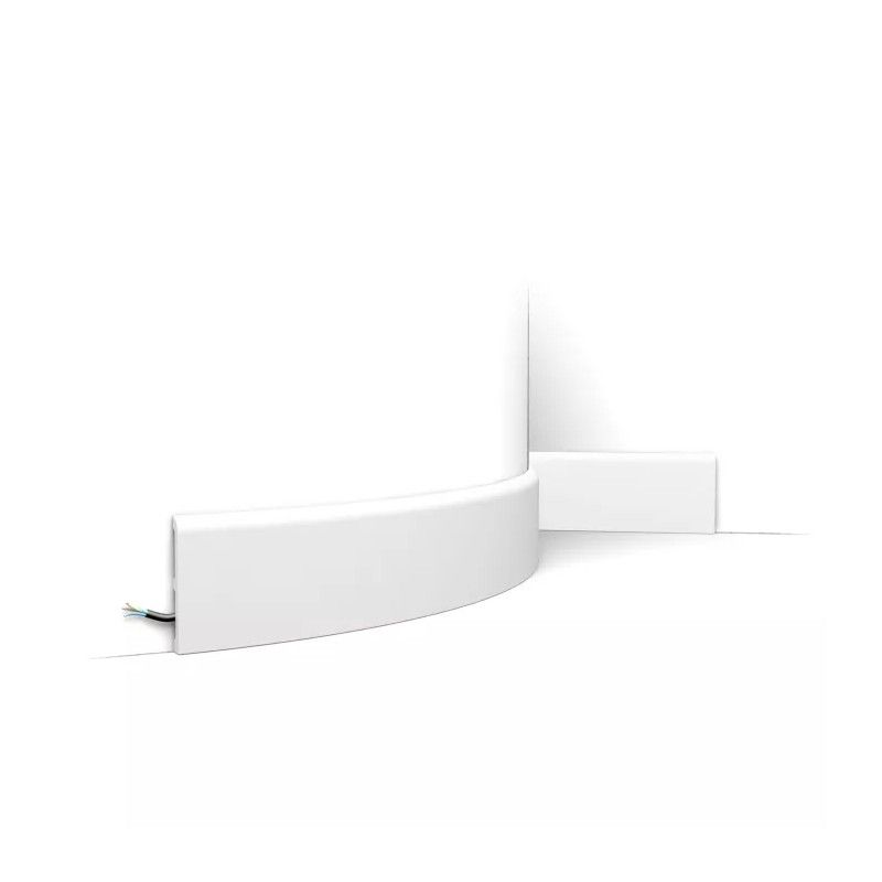 SX184F ORAC Plinthe Flexible Flex L200 x H11 x L1,3 cm ORAC DECOR 1 - Cimaise Tableau