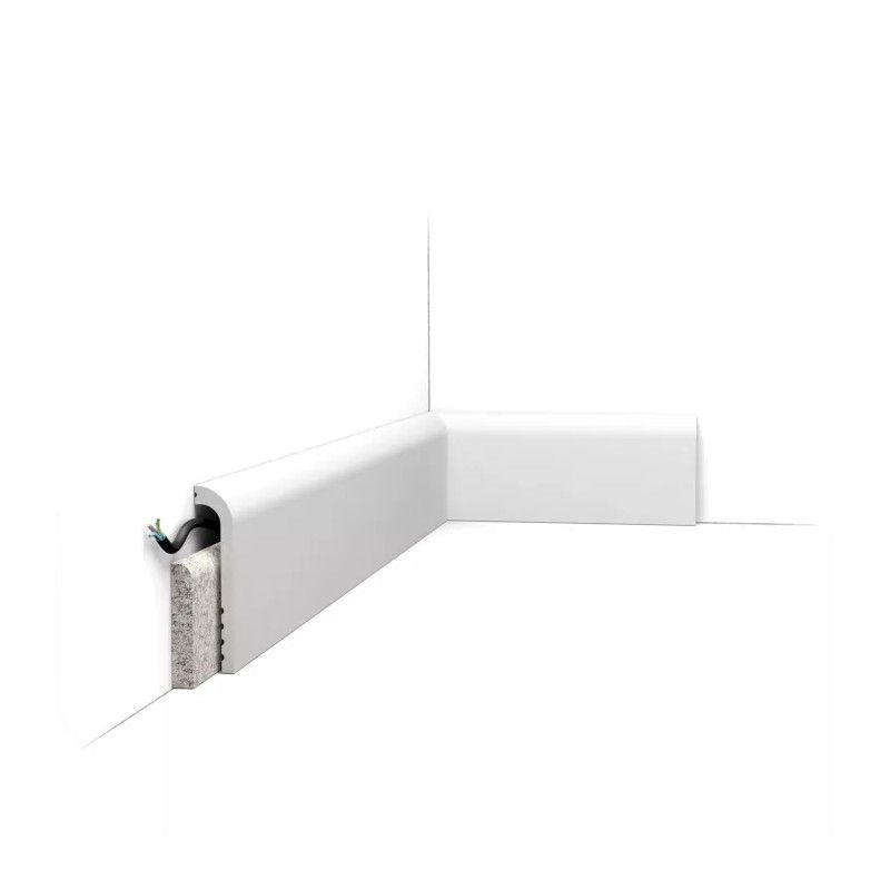 SX185 ORAC Plinthe Duropolymer L200 x H12 x L2,5 cm ORAC DECOR 2 - Cimaise Tableau