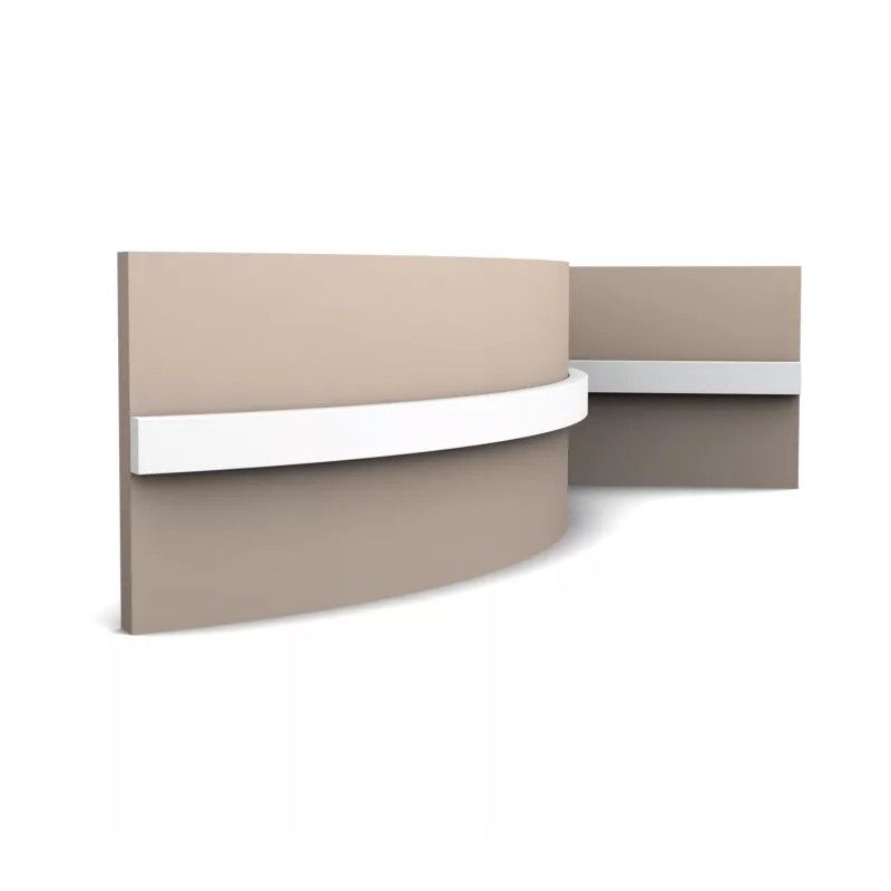 SX194F ORAC Flexible Plinth Flex L200 x H2 x L1 cm ORAC DECOR 5 - Cimaise Tableau 