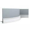 SX195F ORAC Plinthe flexible Flex L200 x H8 x L1,9 cm ORAC DECOR 3 - Cimaise Tableau 