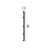 SX207 ORAC Duropolymer Plinth L200 x H25 x L1,3 cm ORAC DECOR 3 - Cimaise Tableau