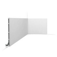 SX207 ORAC Battiscopa Duropolymer L200 x H25 x P1,3 cm ORAC DECOR 1 - Cornice per Quadro