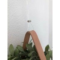 Loop Maker: Erstellung einer Schleife mit Perlonschnur. ARTI TEQ 7 - Cimaise Tableau 