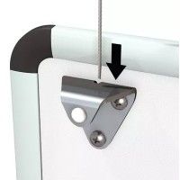 Set lavagna: Set di fissaggio per lavagna bianca ARTI TEQ 8 - Cornice per quadri