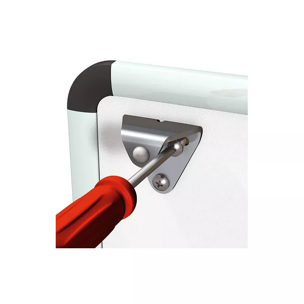 Set accrochage panneau blanc ARTI TEQ 9 - Cimaise Tableau 