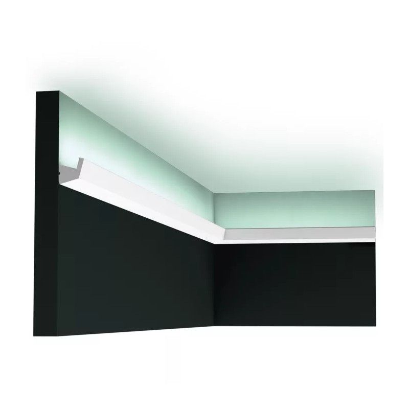 CX189 Indirekte Beleuchtung Durofoam L200 x H2,7 x B2,7 cm ORAC DECOR 4 - Cimaise Tableau 