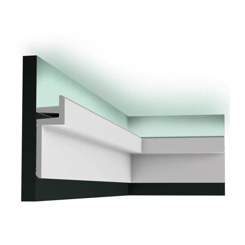 C382 Illuminazione indiretta Purotouch L200 x H14 x L5 cm ORAC DECOR 4 - Cornice per Quadri