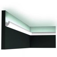 CX188 Illuminazione indiretta Durofoam L200 x H3,4 x L3 cm ORAC DECOR 4 - Cimaise Tableau 