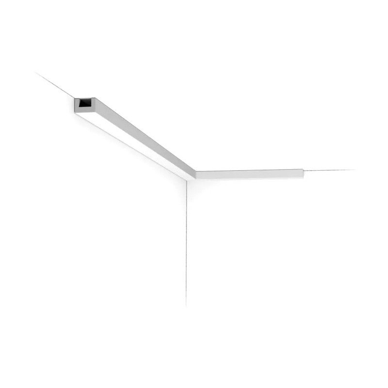 CX190 ORAC Multifunktionsprofil Durofoam L200 x H2 x L3 cm ORAC DECOR 4 - Cimaise Tableau 