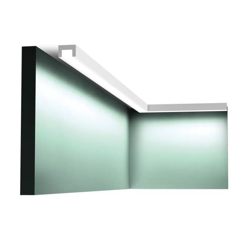 CX190 ORAC Profil multifonctionnel Durofoam L200 x H2 x L3 cm ORAC DECOR 5 - Cimaise Tableau 