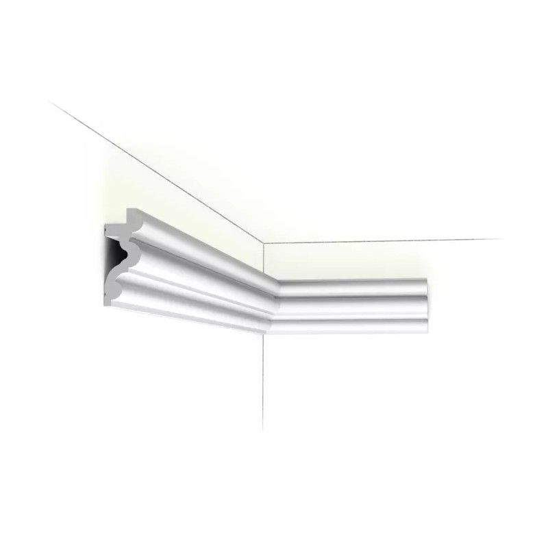 C324 ORAC Corniche Purotouch L200 x H8,3 x L3,4 cm ORAC DECOR 1 - Cimaise Tableau
