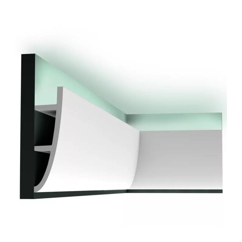 C374 ORAC Éclairage indirect Purotouch L200 x H18 x L5 cm ORAC DECOR 4 - Cimaise Tableau 