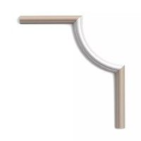PX103A ORAC Ecker für PX103 Duropolymer L19 x H1,2 x L3,5 cm ORAC DECOR 4 - Cimaise Tableau