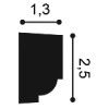 P9050 ORAC Cimaise Durofoam L200 x H2.5 x L1.3 cm ORAC DECOR 3 - Cimaise Tableau 