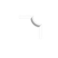 PX120A ORAC Corner for PX120 Duropolymer L19 x H2 x L8,8 cm ORAC DECOR 1 - Cimaise Tableau 