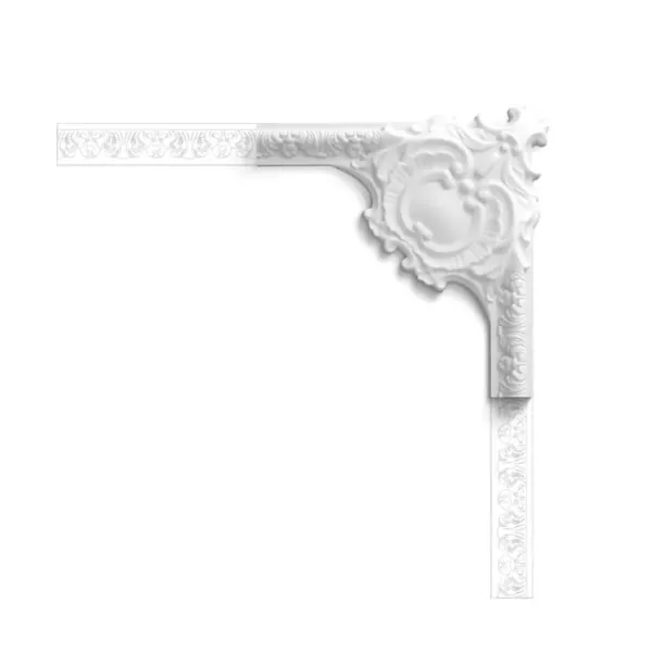 P3020A ORAC Ecke für P3020 Durofoam L42,5 x H4 x B42,5 cm ORAC DECOR 1 - Cimaise Tableau 