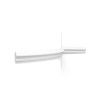 P8030F ORAC Cornice flessibile Durofoam L200 x H4,1 x L1,7 cm ORAC DECOR 1 - Cimaise Tableau 