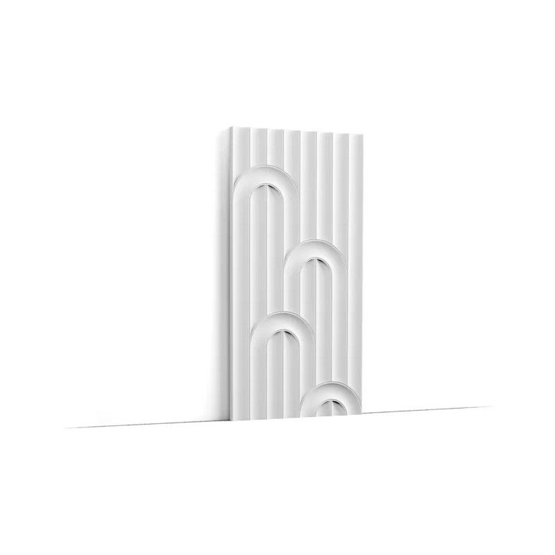 W212 Pannello murale 3D Purotouch L200 x H25 x P1,2 cm ORAC DECOR 1 - Cornice da Tavolo