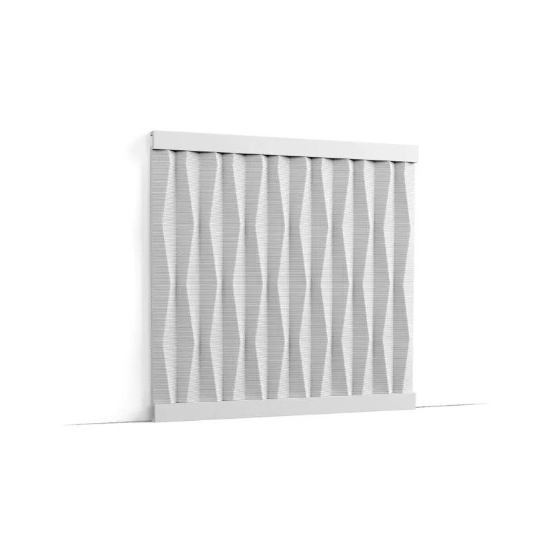 W112 ORAC 3D Wandplatte Purotouch L200 x H25 x L1.9 cm ORAC DECOR 4 - Cimaise Tableau 