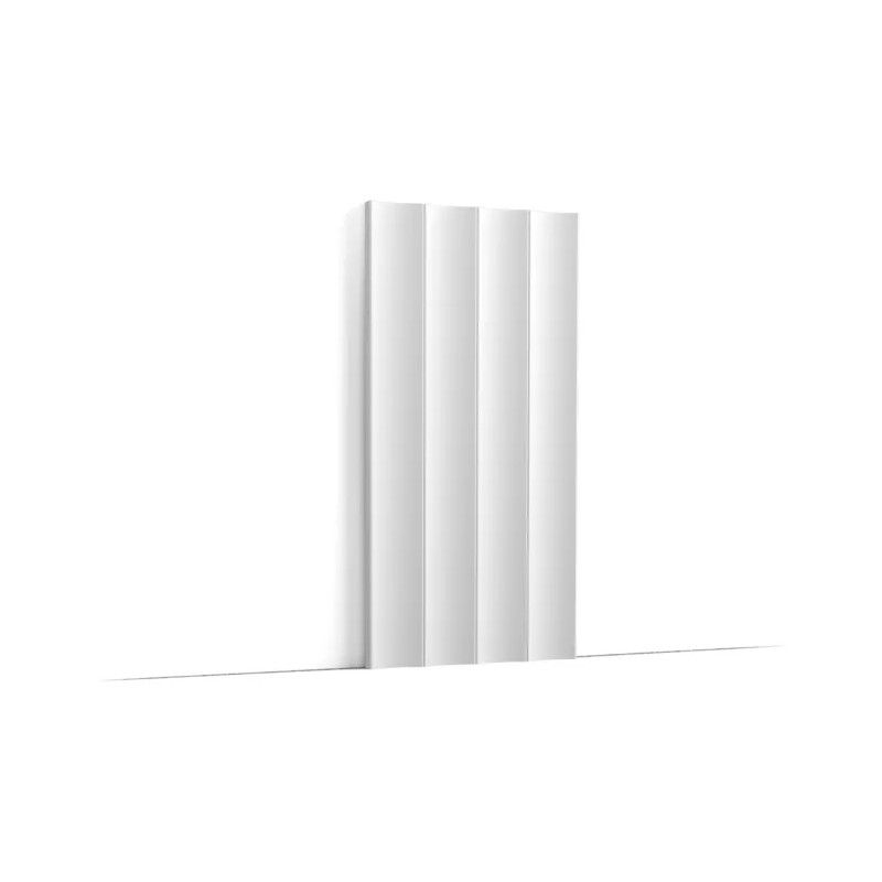 W114 ORAC Pannello murale 3D Purotouch L200 x H25 x L1,5 cm ORAC DECOR 1 - Cimasa per Quadro