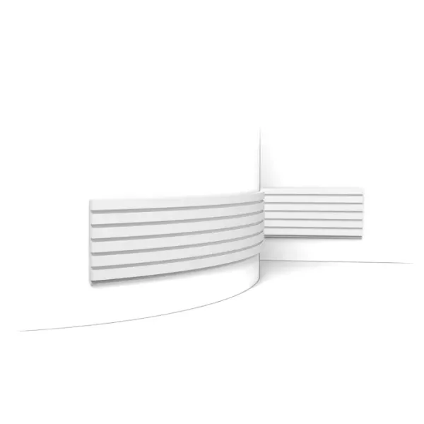 W111F ORAC Panneau Mural FLEX 3D Flex L200 x H25 x L2 cm ORAC DECOR 1 - Cimaise Tableau 