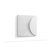 W107 ORAC 3D Wandplatte Purotouch L33.3 x H33.3 x L2,9 cm ORAC DECOR 1 - Cimaise Tableau 