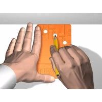 6 Stück Click & Connect für Mini Click (ZUSÄTZLICH) – Bilderschiene neu aufhängen ARTI TEQ 5 - Cimaise Tableau 