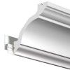 Cimaise Deco rail 200 cm Blanc primaire - fixation cimaise pour tableau artiteq ARTI TEQ 2 - Cimaise Tableau 
