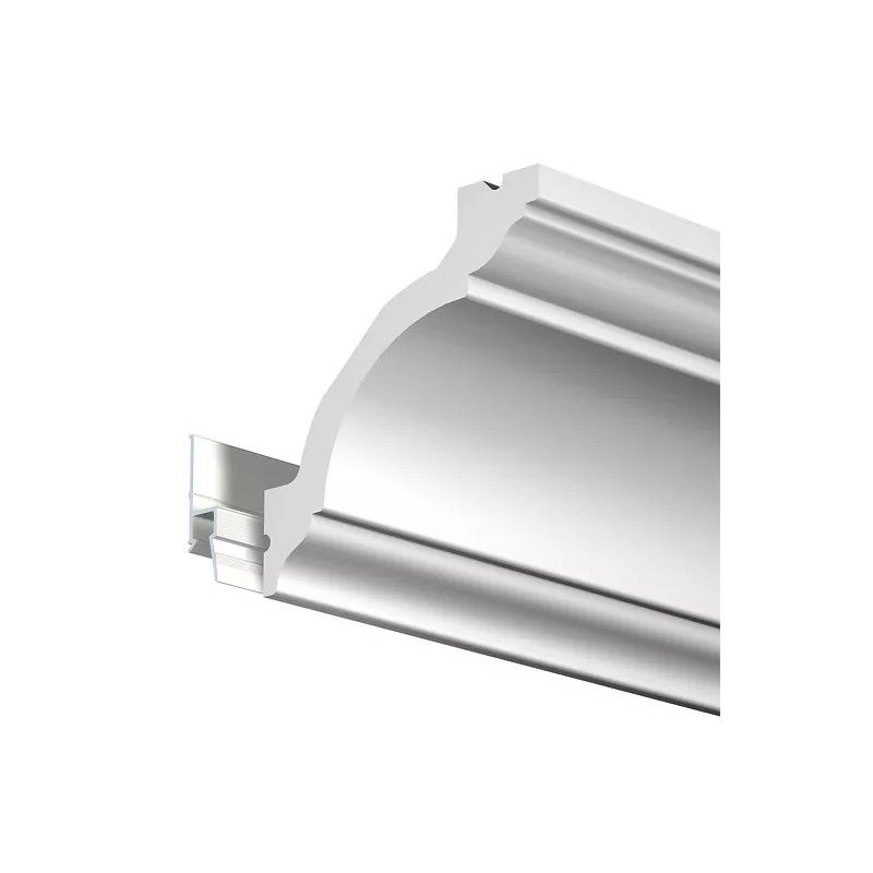 Barra para cuadros Barra decorativa 200 cm Primary blanco - montaje en barra para cuadros artiteq ARTI TEQ 2 - Cimaise Tableau 