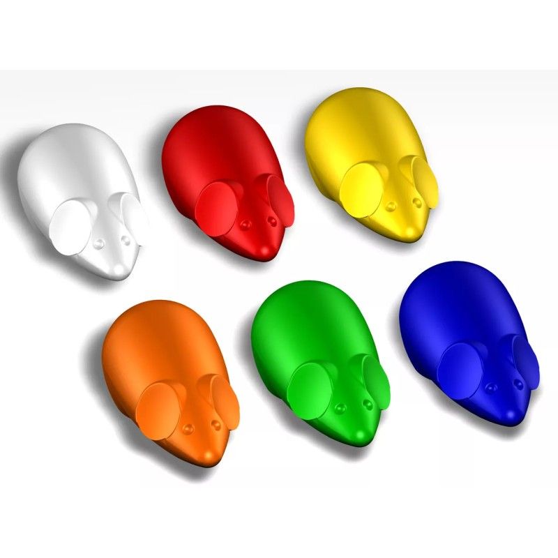 MOUSE MAGNETS COLOUR x 6 Pezzi ARTI TEQ 2 - Cimaise Tableau