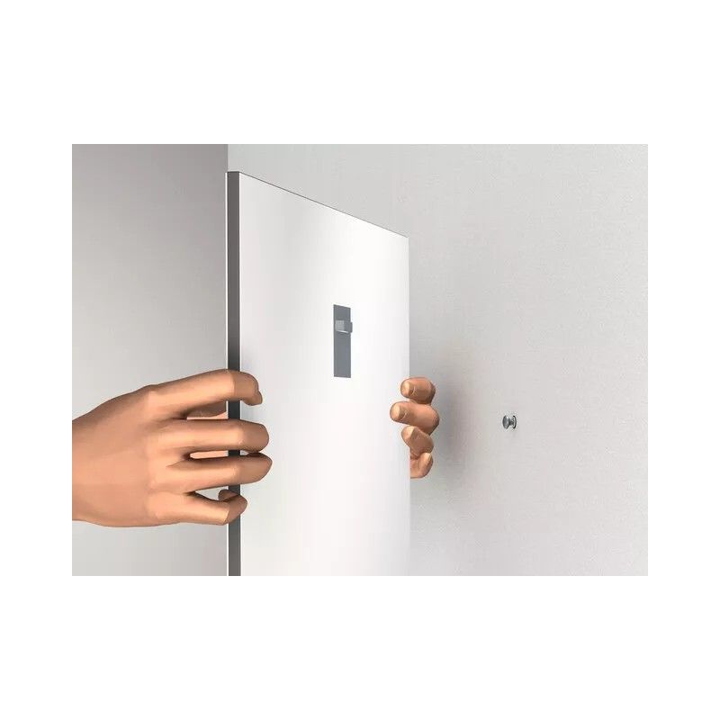 Klebeclips für Dibond, Plexiglas und Karton ARTI TEQ 12 - Cimaise Tableau 