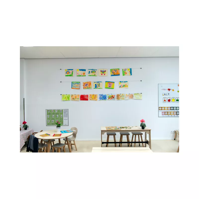 Kit Fil de fer Artiteq 300 cm ARTI TEQ 27 - Cimaise Tableau 
