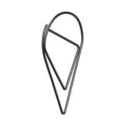 10 ganchos de trombón negro Artiteq de gota de agua ARTI TEQ 2 - Cimaise Tableau 