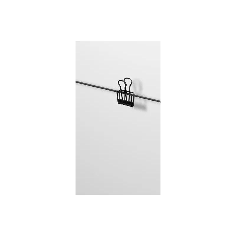 BLACK ARTITEQ PAPER CLIPS x 12 ARTI TEQ 2 - Cimaise Tableau 