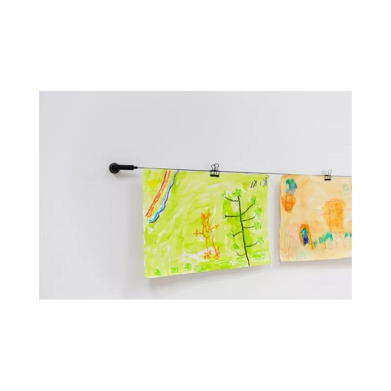 PINZE PER CARTA NERE ARTITEQ x 12 ARTI TEQ 3 - Cimaise Tableau 