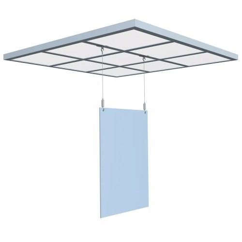 ATTACCO A SOFFITTO FALSO 24 MM ARTI TEQ 2 - CIMA PER QUADRI