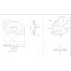 Clamping ceiling clamps for suspension Under ceiling Newly ARTI TEQ 5 - Cimaise Tableau 