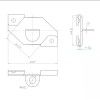 ATTACHE FAUX PLAFOND 24 MM ARTITEQ ARTI TEQ 6 - Cimaise Tableau 