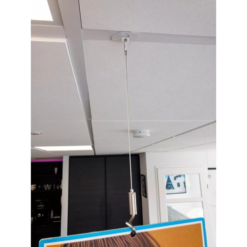 ATTACCO PER SOFFITTO FALSETTO 24 MM ARTITEQ ARTI TEQ 7 - CIMA PER QUADRI