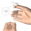 ATTACHE FAUX PLAFOND BLANC PLASTIQUE ARTITEQ ARTI TEQ 7 - Cimaise Tableau 
