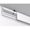 Double-walled picture rail up to 80 kg , Track & Slider, 200 cm TRACK & SLIDE 9 - Cimaise Tableau 