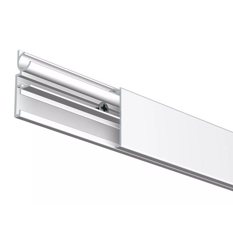 Riel para cuadros de doble pared hasta 80 kg , riel y deslizador, 200 cm TRACK & SLIDE 13 - Cimaise Tableau 