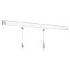 Binario per quadri a doppia parete fino a 80 kg , Track & Slider, 200 cm TRACK & SLIDE 14 - Cimaise Tableau 