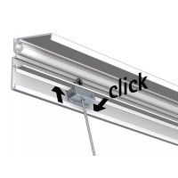 Double-walled picture rail up to 80 kg , Track & Slider, 200 cm - système d'accrochage et décoration - détail 9