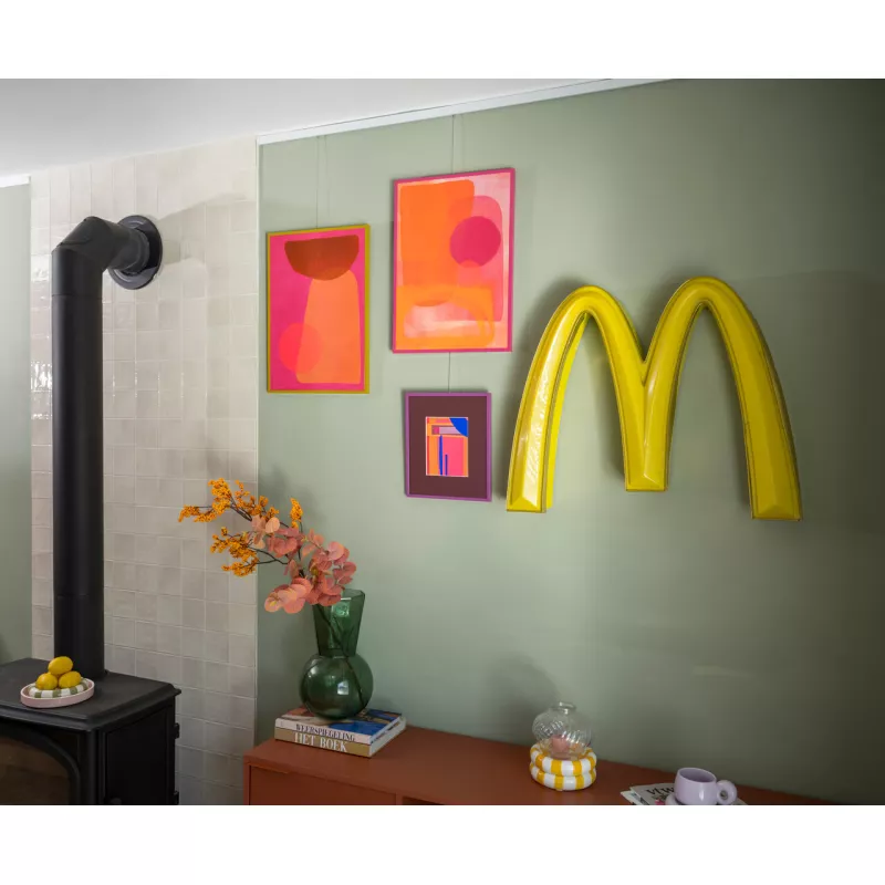 Click Rail Stuhlschiene + Befestigungsklammern + Schrauben & Dübel – artiteq Bilderschienen ARTI TEQ 16 - Cimaise Tableau 