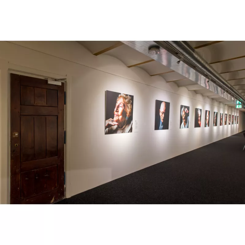 Cimaise click rail pro 50 kg + Clips - hanging picture rail artiteq ARTI TEQ 18 - Cimaise Tableau 