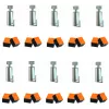 Pack of 10 Self-Locking Hooks 15 kg for 2 mm wires and rods. Cimaise Tableau 1 - Cimaise Tableau 