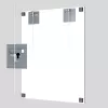 Stabilisateurs Mousses Adhesifs pour tableau x 2 - suspention cimaises tableaux artiteq Cimaise Tableau 4 - Cimaise Tableau 