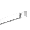 Binario per quadri MiniClick R10 + 6 clip + viti e tasselli - sistema per appendere quadri ARTI TEQ 1 - Cimaise Tableau 